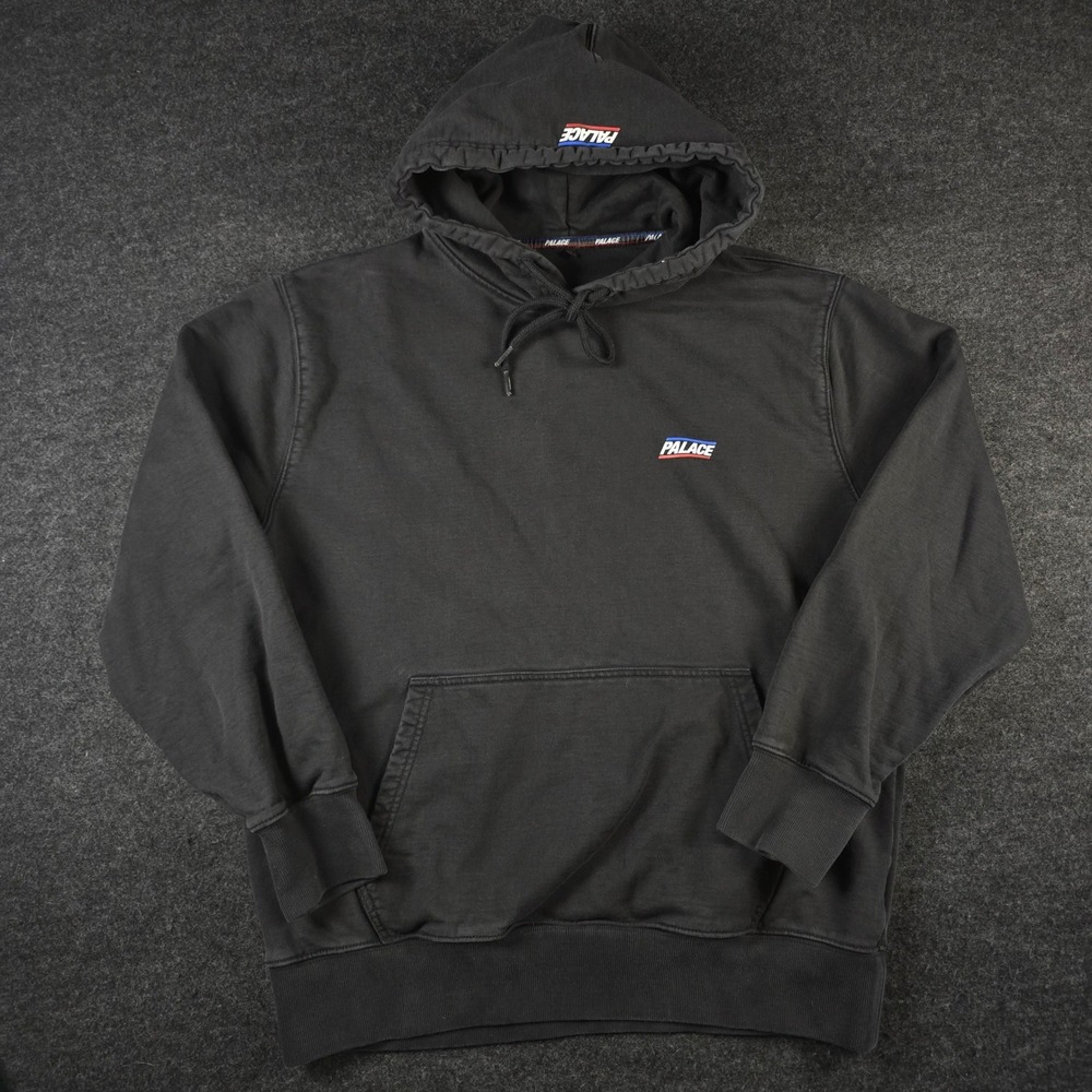 Palace Hoodie Mens Large Black Basically A Hood Box Logo Skateboards Pullover